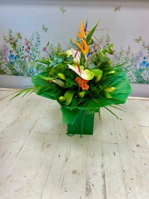 Luxury Hand Tied Exotic Bouquet